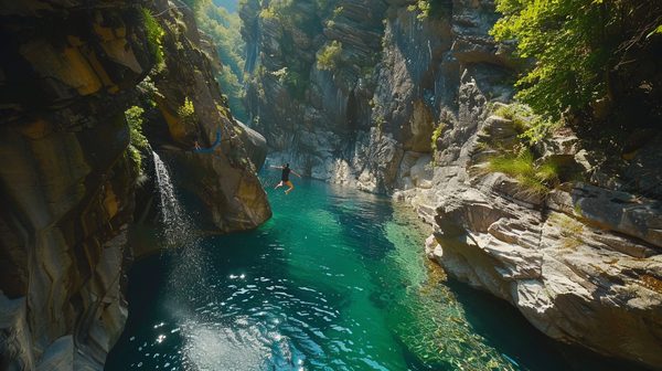 Exploration sensationnelle : canyoning Pyrénées-Atlantiques